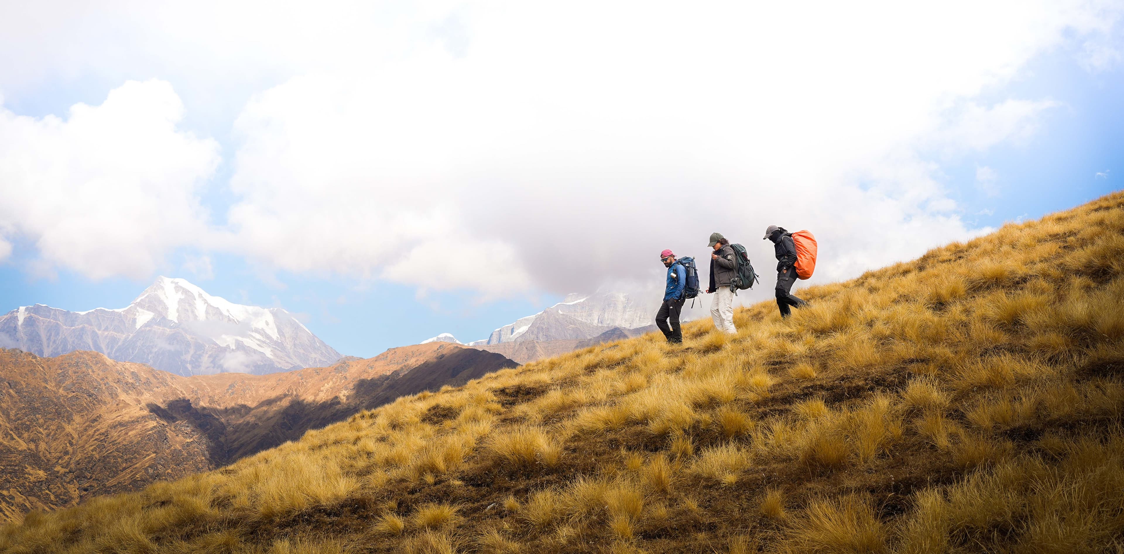 Uttarakhand mountain tourism banner